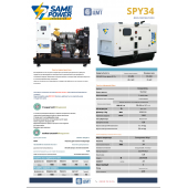 Генератор дизельный  23 kW SAMEPOWER-foto2