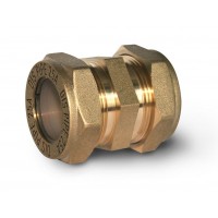 Муфта соединительная латунная DISPIPE BU25-25